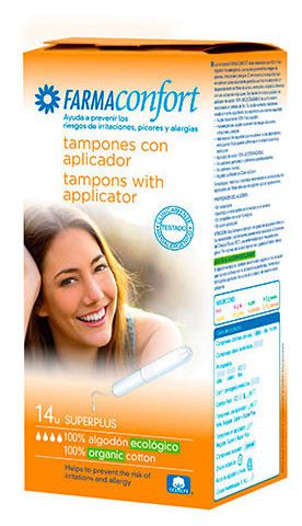 Farmaconfort 100% Katoen Super Plus Tampons 14 stuks