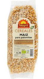 Biogra Ma&iuml;s voor Popcorn in Graan 500 gr