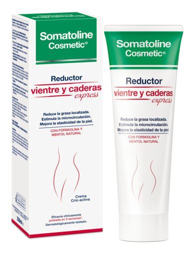 Somatoline Cosmetic Express Buik- en Heupgel 250 ml