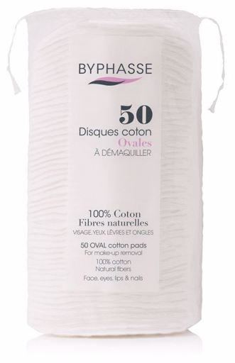 Byphasse Ovale wattenschijfjes Make-up Remover 50 stuks