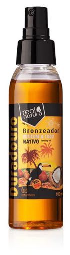 Real Natura Urucum Bronzeador Urucum & Coco 100ml Real Natura