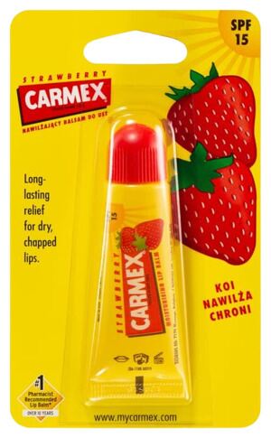 Carmex Strawberry Tube Lipbeschermer 10 gr