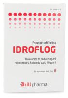 Idroflog oogheelkundige oplossing 15 enkele doses