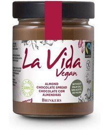 La Vida Vegan Chocolade en Amandelroom 270 gr