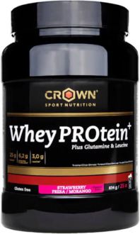 Crown Sport Nutrition Whey Eiwit + Aardbei 871 gr