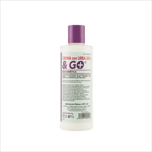 Ureumcr&egrave;me 25% &amp; Go 250 ml
