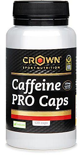 Crown Sport Nutrition Cafe&iuml;ne Pro 100 mg 120 capsules