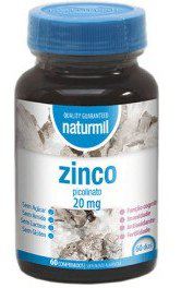 Dietmed Zink 20 mg 60 tabletten