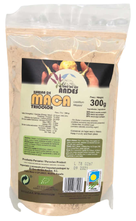 El Oro De Los Andes Driekleurige Maca 100% 300 gr