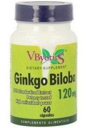 Vbyotics Ginkgo Biloba 120 mg 60 capsules