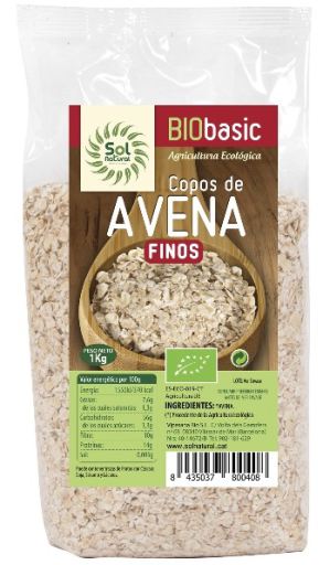 Sol Natural Fijne Havervlokken Familie Bio 1 Kg