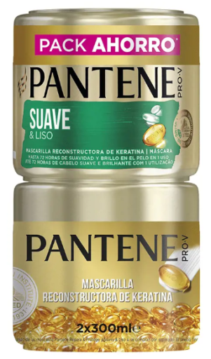Pantene Pro-V zacht en soepel Duplo keratinemasker