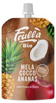 Natura Nuova Appel, Kokos en Ananas Puree 100 gr