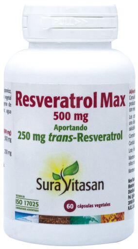 Sura Vitasan Resveratrol Max 60 Capsules