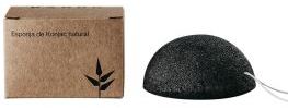 Zwarte Konjac-spons