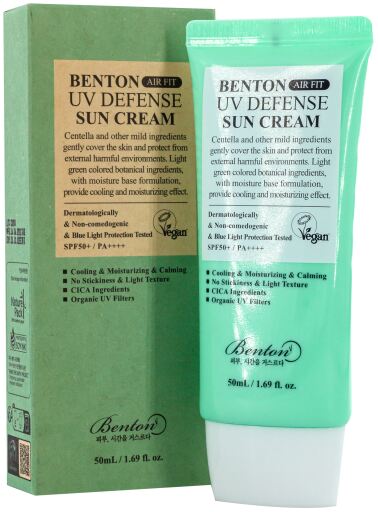 Benton Air Fit UV Defense Zonnecr&egrave;me SPF 50 50 ml