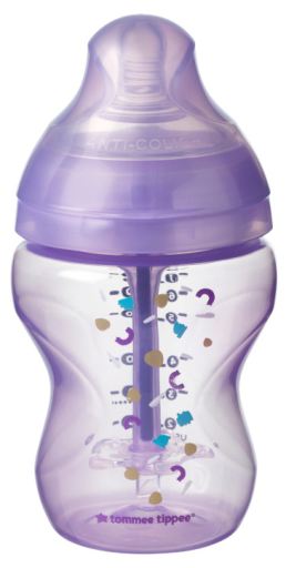 Tommee Tippee Paarse Anti-Colic Fles 260 ml