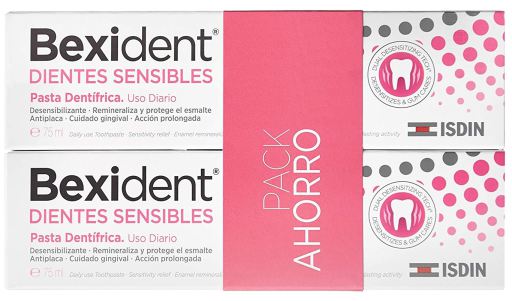 Isdin Bexident Gevoelige Tanden Tandpasta 2 x 75 ml