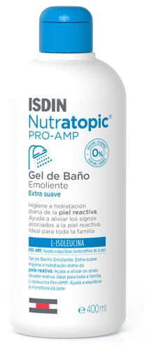 Isdin Nutratopic Pro-Amp verzachtende douchegel voor atopische huid