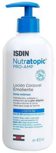 Isdin Nutratopic Pro Amp verzachtende lotion 400 ml