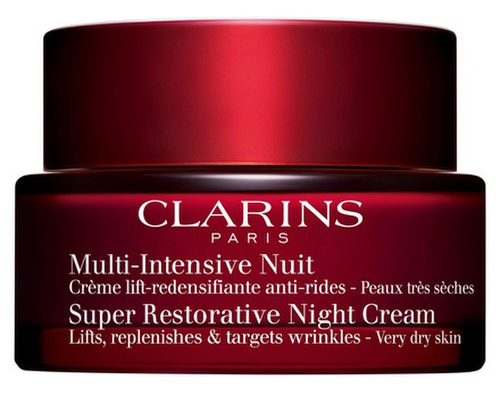 Clarins Multi-Intensieve Nachtcr&egrave;me voor Droge Huid 50 ml