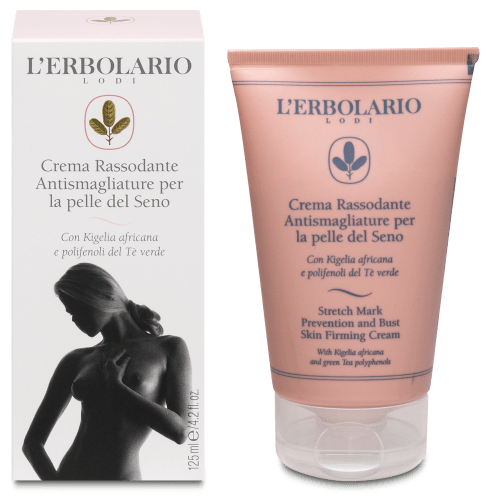 L'Erbolario Anti-striae en verstevigende cr&egrave;me voor de huid van de buste