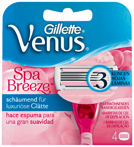 Gillette Venus Venus Spa Breeze vullingen