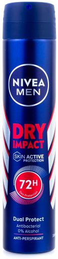 Nivea Deodorant Spray Dry Impact Mannen 200 ml