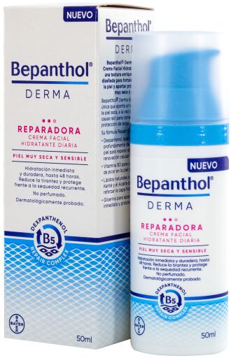 Bepanthol Herstellende hydraterende gezichtscr&egrave;me 50 ml