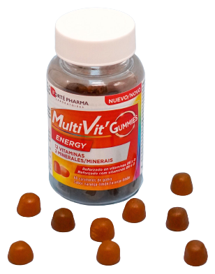 Fort&eacute; Pharma Multivit Gummies 60 stuks