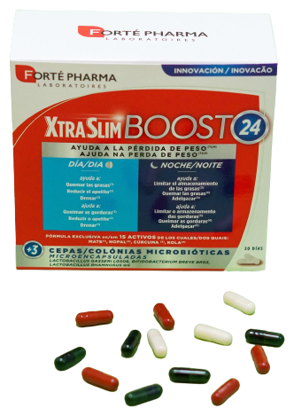 Fort&eacute; Pharma Xtraslim Boost 24 120 capsules