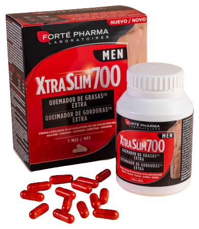 Fort&eacute; Pharma XtraSlim 700 Mannen 120 Capsules