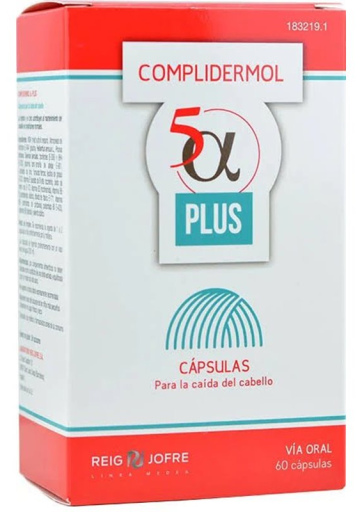 Reig Jofre Complidermol 5 Alfa Plus 60 Capsules