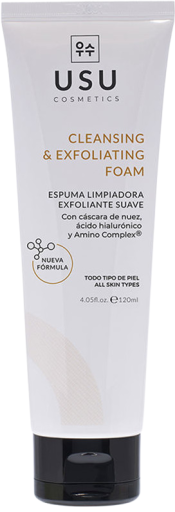 USU Cosmetics Zacht exfoli&euml;rend reinigingsschuim 120 ml