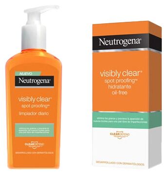 Visibly Clear Proofing Cleanser 200 ml + Olievrije Moisturizer 50 ml
