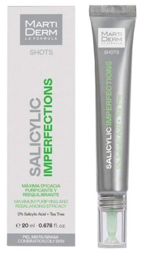 Martiderm Shots Salicylic Imperfecties Cr&egrave;me Gel 20 ml