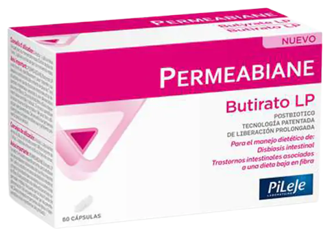 Pileje Permeabiane Butyraat Lp 60 Capsules