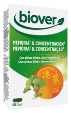 Geheugen en concentratie 45 capsules Geheugen en concentratie 45 capsules