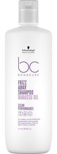 Schwarzkopf Professional Bc Bonacure Frizz Away Shampoo Babassu Olie