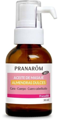 Pranarom PranaBB Zoete Amandel Massage Olie 30 ml
