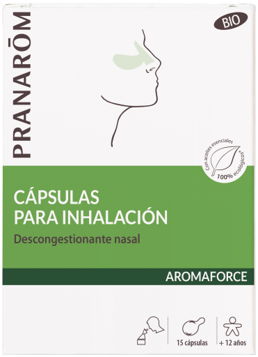 Pranarom Aromaforce Inhalatie Capsules 15 capsules