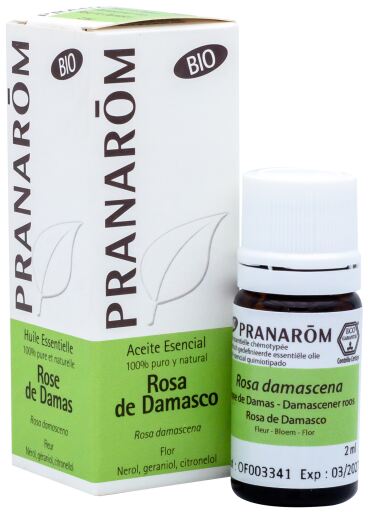 Pranarom Biologische Damascusroos etherische olie