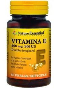 Nature Essential Vitamine E 400 IE Natuurlijk 60 Parels