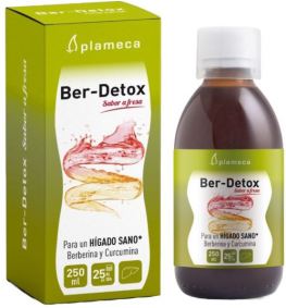 Plameca Ber-Detox Aardbei 250 ml
