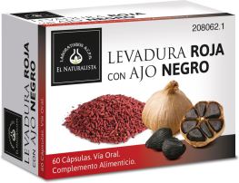 El Naturalista Rode gistrijst + zwarte knoflook 60 capsules