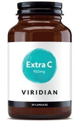 Viridian Extra Vitamine C 950 mg 30 Vcaps