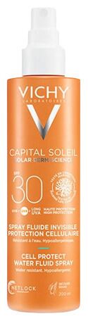 Vichy Capital Soleil Cell Protect Water Vloeistof Spray 200 ml