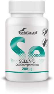 Soria Natural Selenium met vertraagde afgifte 200 capsules