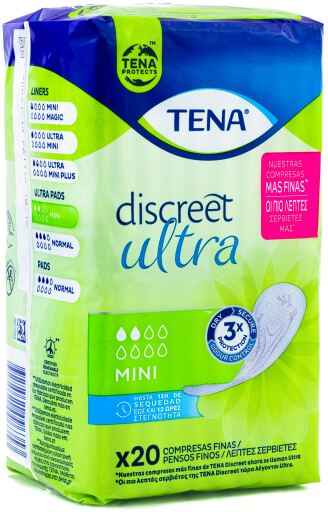Tena Discrete Ultra Mini Pads 20 stuks
