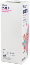 Fluorkin Anti-cari&euml;s Mondwater voor Kinderen Aardbei 500 ml